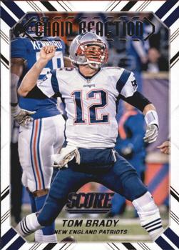 Tom Brady New England Patriots 2016 Panini Score NFL Chain Reaction #3